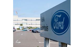 Nach 55 Jahren Automobilbau kommt für das Ford-Werk in Saarlouis in etwas mehr als einem Monat das Aus in Sachen Autobau. Es geht zwar mit reduzierter Belegschaft noch etwas weiter, aber demnächst wird sich auf dem Ford-Gelände ein Pharmaunternehmen ansiedeln. (Bild: dpa)