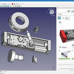 Dank der Integration der Suchmaschine 3DfindIT.com in die Open-Source-Lösung Free-CAD haben Nutzer jetzt Zugriff auf Millionen 2D- und 3D-CAD-Modelle.