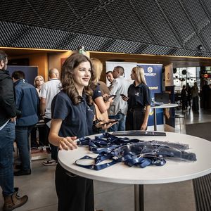 Check-In bei der Schraubtec in Kattowitz.(Bild:  Astashow Studio)