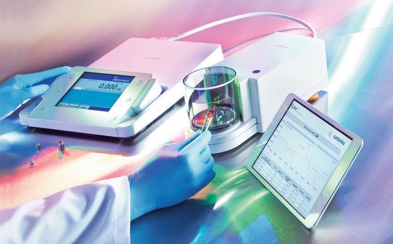 Abb.1: Laborwaagen der Produktreihe Cubis erfüllen die Anforderungen gängiger Regularien wie GLP und GMP. (Sartorius)