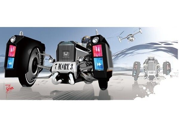 CHIPSs 2025 Traffic Crawler von Honda Japan: ein besonders wendiges Fahrzeug (Bild: Honda R&D Company, Ltd., Advanced Design Studio, Tokyo)