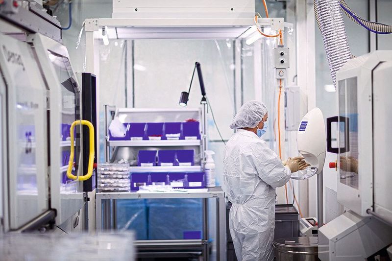 Die Single-Use Technologie sichert Anlagenbetreibern eine Pole-Position im Rennen um die kürzeste Time-to-Market. (Bild: GEMÜ Gebrüder Müller Apparatebau GmbH & Co. KG)