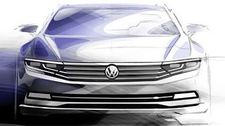 Der neue Volkswagen Passat kommt im Herbst 2014 zu den Händlern. Seine Premiere feiert das Modell zuvor auf dem Pariser Autosalon im Oktober. Preise sind bislang noch nicht bekannt. (Foto: Volkswagen)