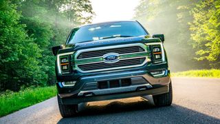 Der Ford F-150 kommt in vier verschiedenen Varianten nach Deutschland. (Bild: Ford)