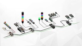 Die technologische Bandbreite von Murrelektronik reicht von Hochleistungs-Mastern und I/O-Modulen bis zu intelligenten Aktoren (Signalsäulen, Bediengeräte) sowie Systemkomponenten (Stromversorgungen, Signalkonverter, Induktivkoppler). (Bild: Murrelektronik)