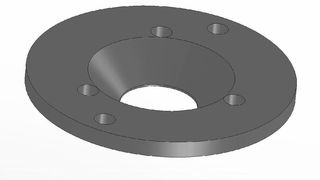 The locating ring with neck and screw holes speed up the centring of the mould on the clamping plates of injection-moulding machines. (HSB Normalien)