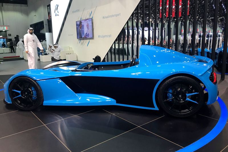 Mehr als „reines Spaßgerät“ bezeichnet Gründer und Firmenchef Rashid Alshaali seinen selbstkonstruierten Shaali N360. (Bild: SP-X/Michael Specht)