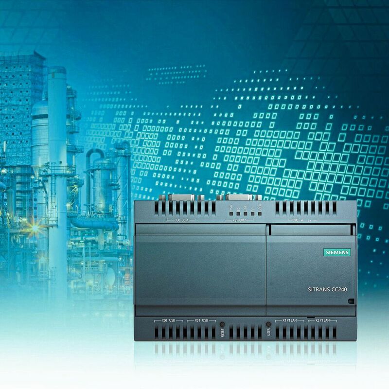 Mit Sitrans Cloud Connect 240 stellt Siemens ein neues IOT Gateway für die Prozessindustrie vor.