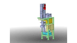3D-Konstruktionszeichnung des Abfüllsystems VB SWII  (Bild: Vollenda Werk)