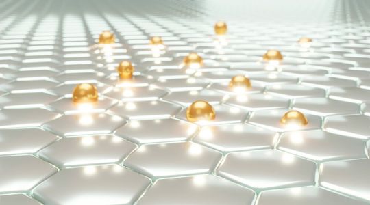 Abb.1: Die Oberfläche eines Materials bestimmt viele Eigenschaften, etwa die Benetzbarkeit mit Flüssigkeit. Mit XPS können Oberflächen chemisch charakterisiert werden. Abb.1: Die Oberfläche eines Materials bestimmt viele Eigenschaften, etwa die Benetzbarkeit mit Flüssigkeit. Mit XPS können Oberflächen chemisch charakterisiert werden.