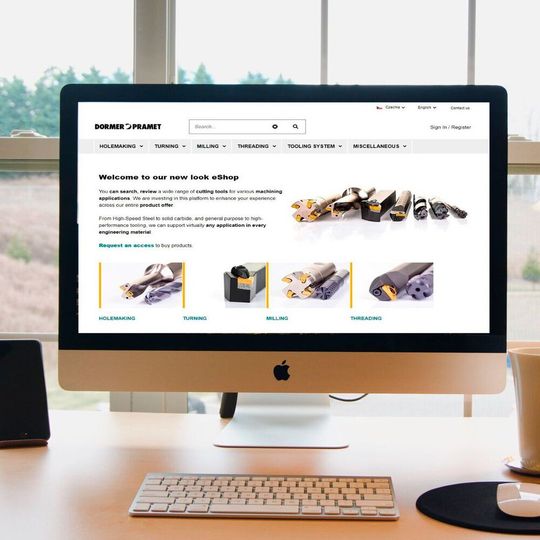 Dormer Pramet’s new-look website and eShop is now live. Dormer Pramet’s new-look website and eShop is now live.
