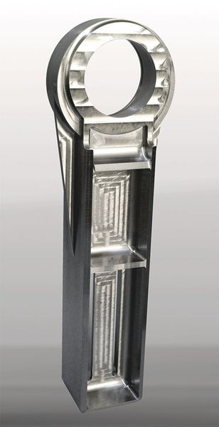 Für die Jungfraubahn: hohle Stahlteile, um Gewicht zu sparen. (Hans Peter Küng)