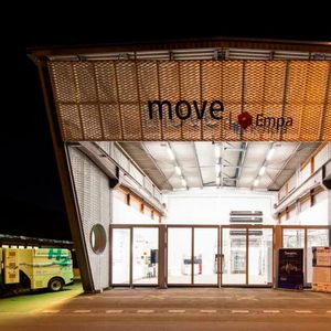 Tankstelle für erneuerbare Treibstoffe: Die Move-Plattform.(Bild:  Gian Vaitl / Empa)
