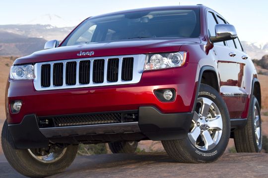 Der Jeep Grand Cherokee bringt mittlerweile leer über 2,3 Tonnen auf die Waage. (Archiv: Vogel Business Media)