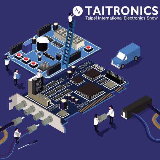 Bald öffnet die wichtigste Elektronikmesse Taiwans ihre Pforten: die Taitronics, die vom 9. bis 12. Oktober im Nangang Exhibition Center in Taipei stattfindet.(Bild:  Taitra)