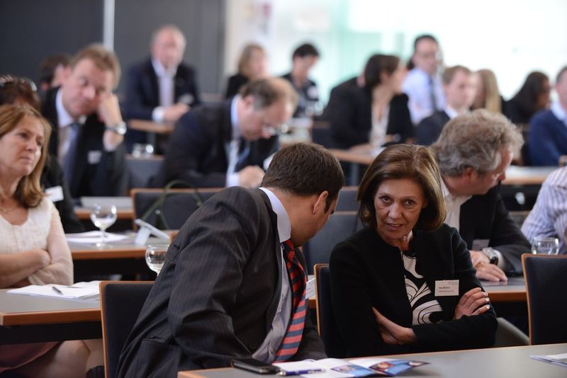 Teilnehmer des Spectaris-Trendforums Hilfsmittel am 22. April in Berlin. (Bild: Mike Minehan)