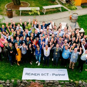 Die REINER-SCT-Partner hatten einen schönen Tag.