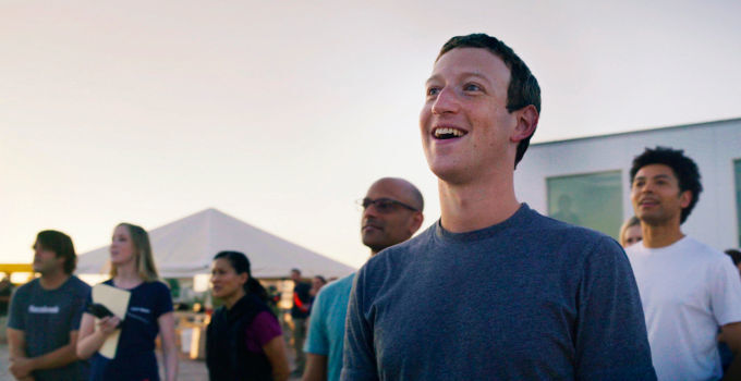Facebook-Gründer Mark Zuckerberg beim Aquila-Testflug. (Facebook)