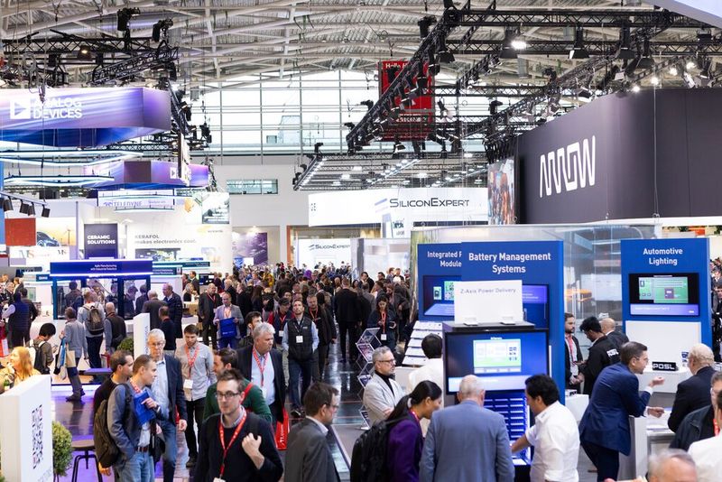 In 18 Hallen präsentieren Aussteller aus aller Welt ihre Innovationen für das ganze Spektrum der Elektronik. (Bild: Messe München)
