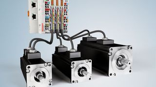 Die Synchron Servomotoren AM3100 bieten in Kombination mit der Servoklemme EL7201 eine extrem kompakte und hochdynamische Antriebslösung im Leistungsbereich bis 130 W. (Archiv: Vogel Business Media)