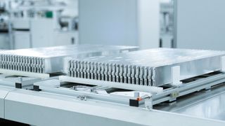 An der RWTH Aachen haben Forscher Teslas 4680- und BYDs Blade-Zellen analysiert. Im Bild: Blade-Zellen von BYD. (Bild: BYD)