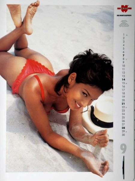 Neben Models zeigte Würth im Kalender 1997 auch Produkte. (Bild: Würth)