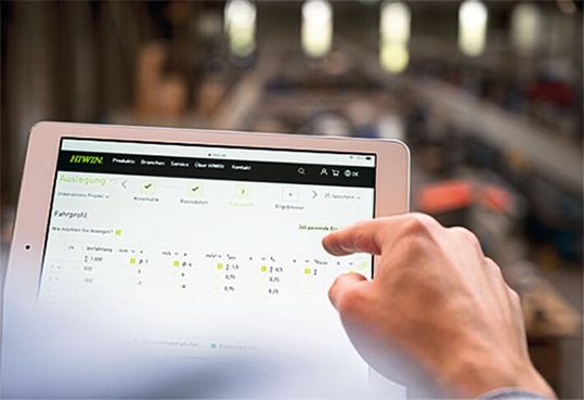 Bei Hiwin können jetzt auch Profilschienenführungen online ausgelegt und wie gewohnt bestellt werden.(Bild:  Hiwin)