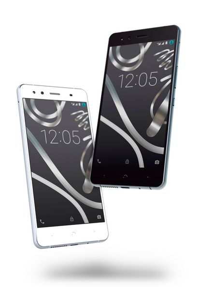 Das Aquaris X5 steckt in einem Alu-Gehäuse mit einer Anti-Kratz-Beschichtung. (Bild: BQ)
