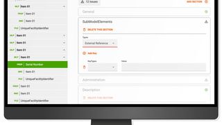Neu bei Twinsphere ist etwa der Template Designer. Er erlaubt es, bestehende Teilmodelle individuell anzupassen, wie der Hannover-Messe-Aussteller Conplement im Vorfeld erklärt. (Bild: Conplement)