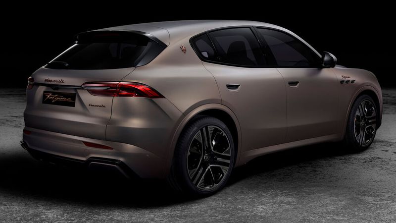 Der Grecale Folgore wird von zwei E-Motoren mit 400 kW/544 PS angetrieben. (Bild: Maserati)