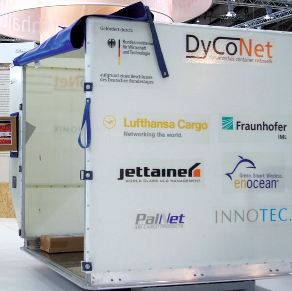 Leicht und intelligent: Von dem neuartigen Container existiert bis dato nur ein Prototyp.  Bild: Lufthansa Cargo (Archiv: Vogel Business Media)