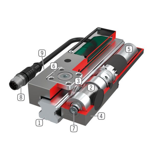 Zur Hannover Messe präsentiert die Zimmer Group ihre Serie LKE, elektrische Klemmelemente, welche die bisher bestehende LCE- Serie aufgrund ihrer verbesserten Eigenschaften vor allem in puncto Schnelligkeit und einfacher Inbetriebnahme ablösen. Zu sehen in Halle 17, Stand E41. (Zimmer Group)