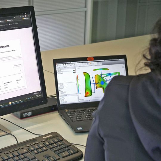 According to Oerlikon HRS Flow, simulation and practice match almost one hundred percent. According to Oerlikon HRS Flow, simulation and practice match almost one hundred percent.