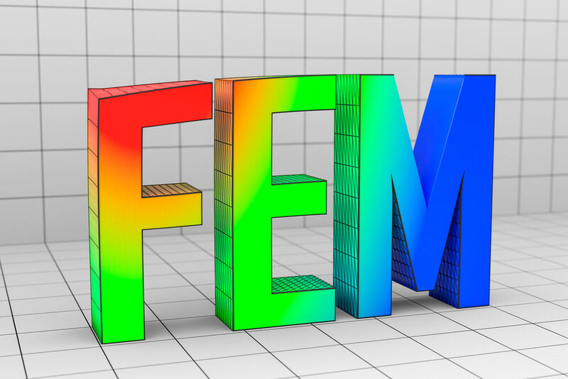 Logisch basiert die FEM auf dem numerischen Lösen eines komplexen Systems aus Differentialgleichungen.  (©fotomek - stock.adobe.com)