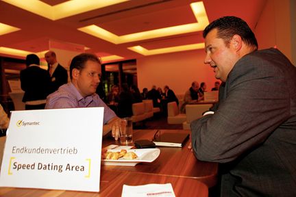 Speed-Dating mit dem Endkunden – Symantec macht vor wie’s funktioniert. (Archiv: Vogel Business Media)
