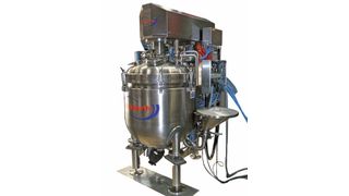 Die richtige Auswahl von Mischgeräten und Mischverfahren für Elektrodenschlämme ist wesentlich für die gute Qualität von Batterien. Hier im Bild der PV-Mischer für Flüssigkeiten oder Schlämme. (Bild: Winkworth)