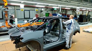 Produktionsstart für den ID 3 bei Volkswagen in Zwickau. (Thomas Günnel/Automobil Industrie)