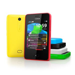 Das Nokia Asha 501 soll in sechs verschiedenen knalligen Farben auf den Markt kommen.