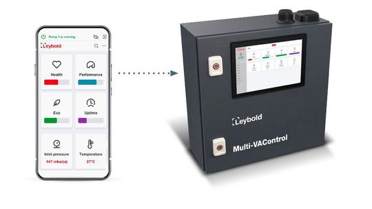 With the Multi-VAControl, users have a solution to control, monitor and synchronize pumps in central vacuum systems as well as in Roots pump systems. With the Multi-VAControl, users have a solution to control, monitor and synchronize pumps in central vacuum systems as well as in Roots pump systems.