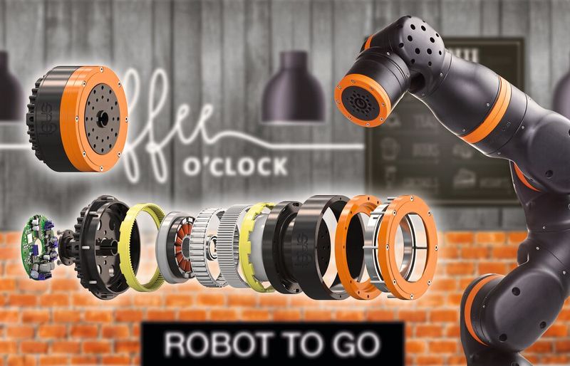 Mit dem leichten Getriebebaukasten von Igus lassen sich neue Ideen im Bereich der Servicerobotik einfach und kostengünstig umsetzen.  (Bild: Igus)