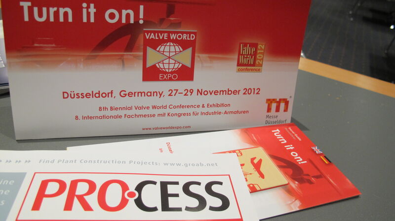 PROCESS hat sich auf der Valve World Expo 2012…  (Bild: PROCESS/ERN)