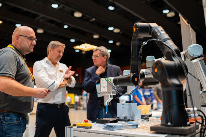 Die lockere und familiäre Atmosphäre auf der Schraubtec förderte den Austausch zwischen Ausstellern und Besuchern. (Bild: Donna und der Blitz)
