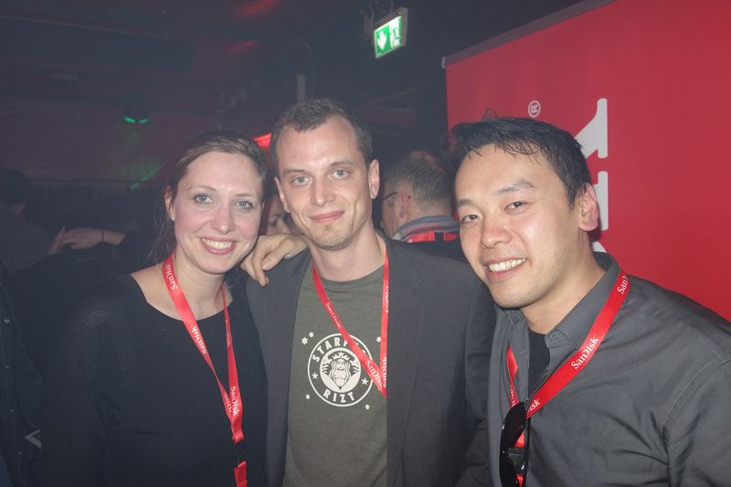 (v. l.) Jessica Neuhäuser, Leineglanz, Felix Bechmann, Label-the-cable und Oliver Yang, EpicGear. (Bild: IT-BUSINESS)