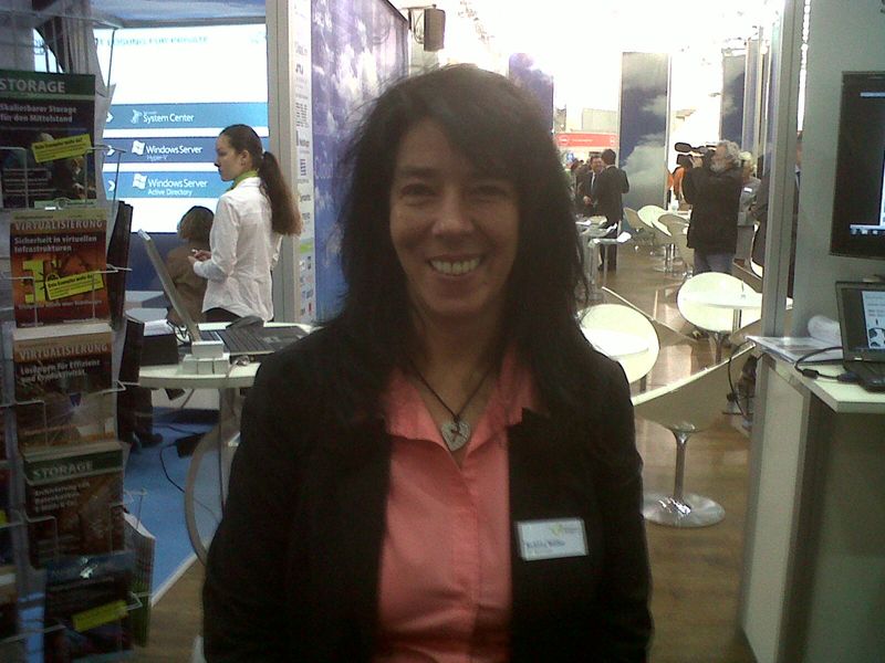 Immer ein Lächeln im Gesicht: das 