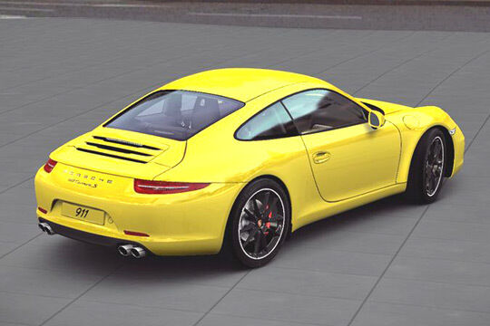 Eine neu entwickelte interaktive 3D-Animation zeigt den persönlichen Wunsch-Porsche vor verschiedenen Hintergründen ... (Porsche)
