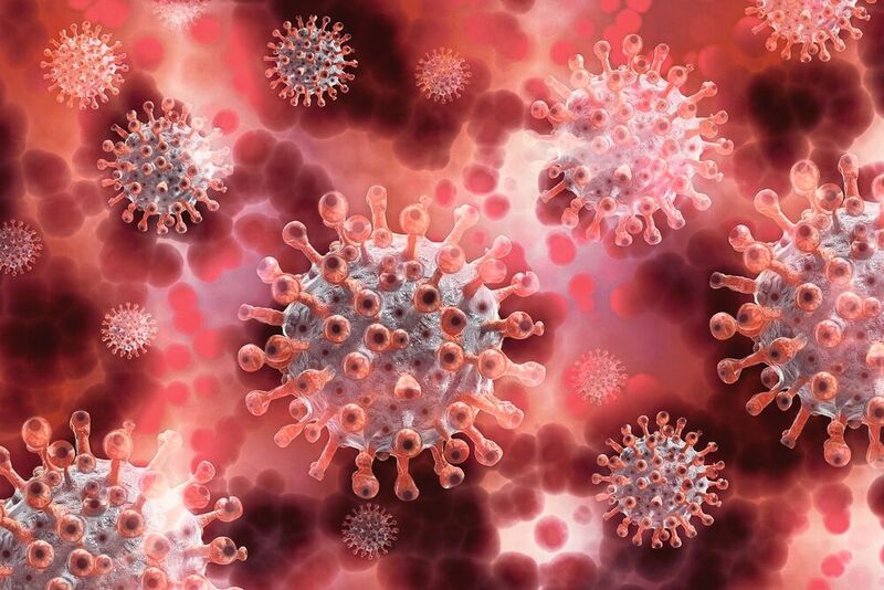 Ein internationales Team aus Deutschland, der Schweiz und den USA konnte zeigen, dass ein Protein, das vom menschlichen Immunsystem produziert wird, Coronaviren stark hemmen kann, darunter auch Sars-Cov-2, den Erreger von Covid-19. (Symbolbild)
