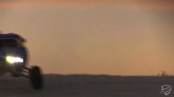 Das EV 1 ist der erste elektrisch angetriebene Rennwagen für Baja-Rennen (Bildquelle: SRI, SRD, EV West)