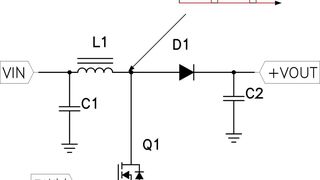 Bild 1: Aufwärtswandler mit einem großen Unterschied zwischen Ein- und Ausgangsspannung und einem hohen Tastverhältnis stellen für Controller-ICs eine Herausforderung dar. (Bild: TI)