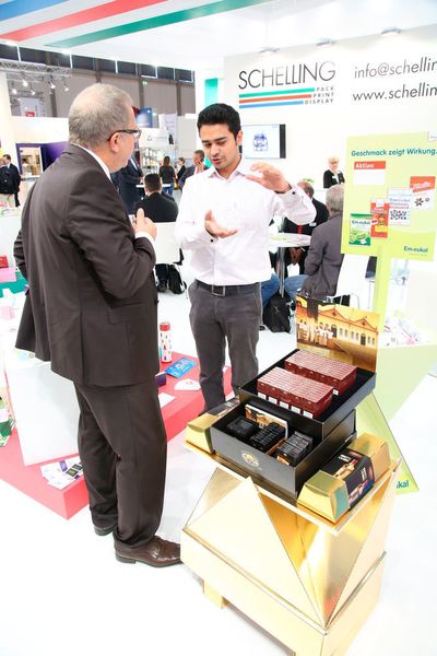 23 % der Besucher gaben an, dass sie sich hauptsächlich für den Bereich Verpackungsdruck und -veredelung interessieren. (NürnbergMesse)