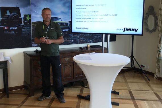 Auch Rallye-Legende Niki Schelle ließ sich die Premiere nicht entgehen.